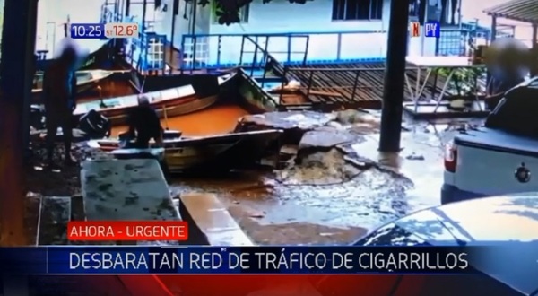 Desmantelan grupo que traficaba cigarrillos paraguayos al Brasil | Noticias Paraguay