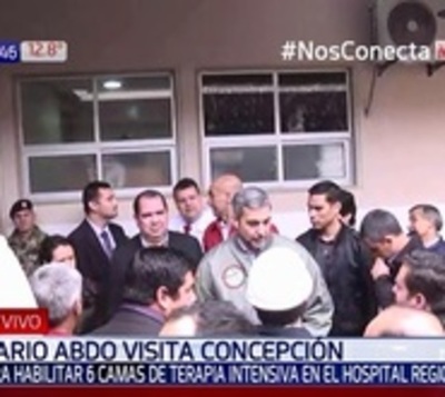 Entregan seis camas de terapia intensiva en Concepción  - Paraguay.com