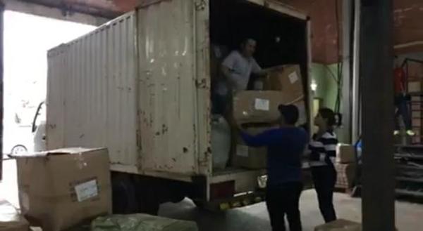 Incautan gran cantidad de productos tácticos durante allanamiento