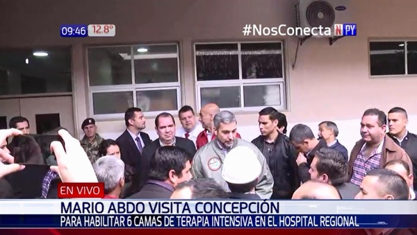 Entregan seis camas de terapia intensiva en Concepción | Noticias Paraguay