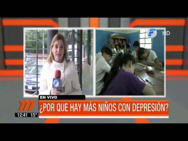 ¿Por qué hay más niños con depresión?