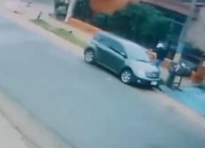 Así actuó el sicario en Luque - Nacionales - ABC Color