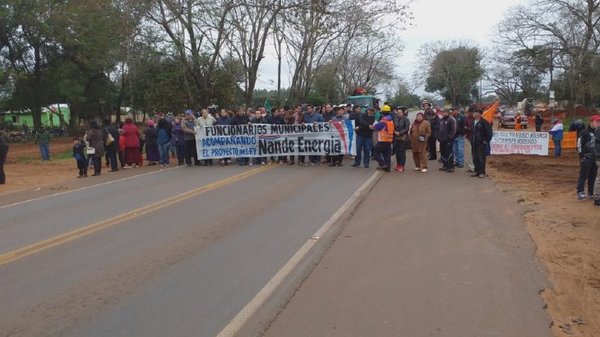 En Caaguazú se movilizan para presionar por el proyecto Ñane Energía