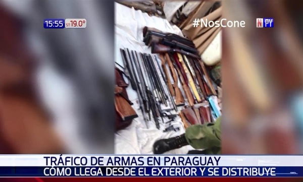 Tráfico de armas: Utilizaban buses paraguayos para llegar a Brasil | Noticias Paraguay