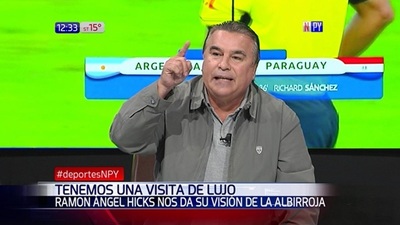 Ramón Hicks: 'El único que le puede ganar a Brasil es Paraguay' | Noticias Paraguay