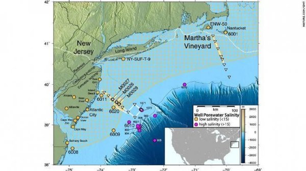 HALLAN GIGANTESCO ACUÍFERO DULCE DEBAJO DEL MAR
