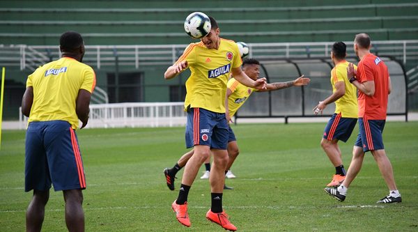 Colombia se alista para su duelo contra Chile - ADN Paraguayo