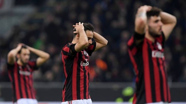 HOY /   El histórico Milan queda fuera de los torneos UEFA