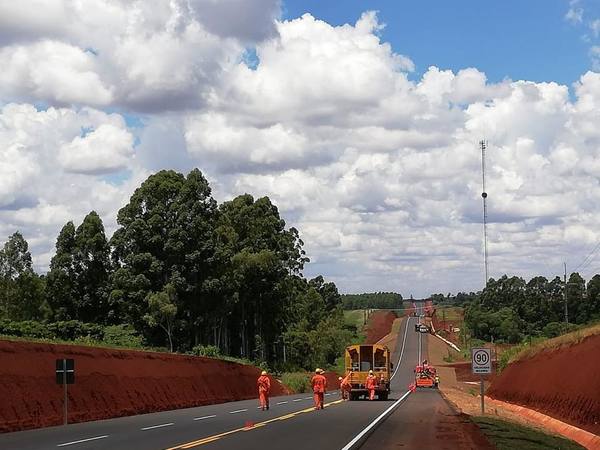 La primera ruta asfaltada “llave en mano” será entregada en julio