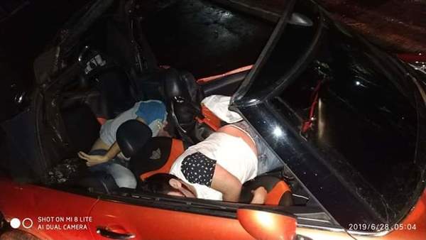 Joven muere durante violento accidente
