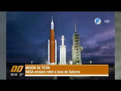 NASA enviará un robot a luna de Saturno en busca del origen de la vida