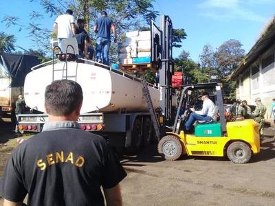 CDE: DECOMISAN CAMIÓN CISTERNA CON CASI 5 TONELADAS DE MARIHUANA