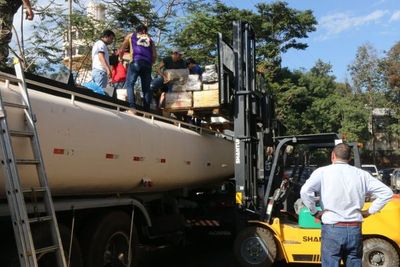 Incautan 5.000 kilos de marihuana en camión cisterna con destino a Brasil