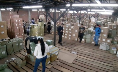 Incautan equipamientos tácticos piratas durante allanamiento
