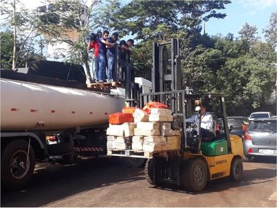 Interceptan camión cisterna con más de 5.000 kilos de marihuana