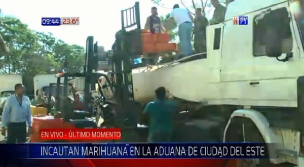 CDE: Incautan cerca de cinco toneladas de marihuana | Noticias Paraguay