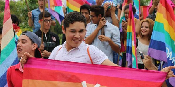 Marcha para celebrar la diversidad