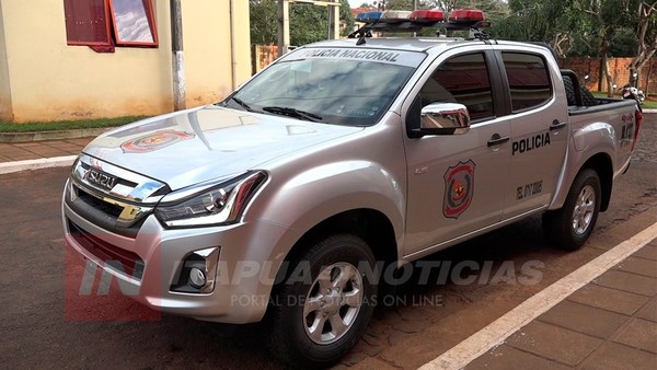 ENTREGAN NUEVA PATRULLA A LA COMISARÍA 13 OBLIGADO.