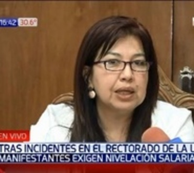 Rectora promete destrabar crisis en UNA - Paraguay.com