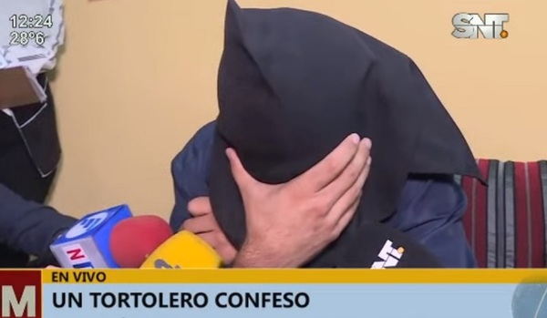Detenido confiesa ser "tortolero"