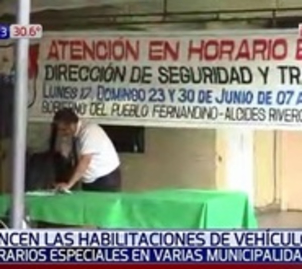 Habilitación: Municipios extienden horarios de atención - Paraguay.com