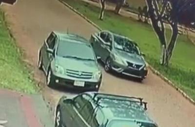 Caso Sicariato en Luque: Aparecen más imágenes de circuito cerrado  - C9N