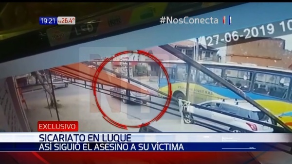 Sicariato en Luque: Así siguió el asesino a su víctima | Noticias Paraguay
