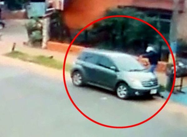 Video: sicario siguió a la víctima desde su casa - Nacionales - ABC Color