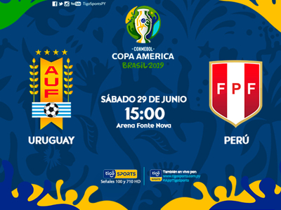 Se completan los cuartos con Uruguay y Perú