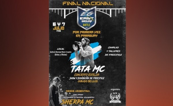 Final nacional de rap será el domingo próximo