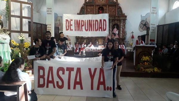 Piden fin de impunidad para criminales en San Pedro