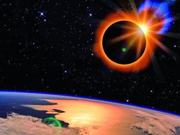 El martes se podrá ver en Paraguay un eclipse parcial de Sol