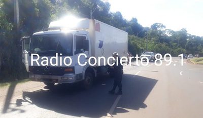 Delincuentes asaltan camión repartidor y se llevan G. 5 millones