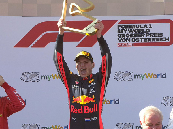 Max Verstappen obtiene el GP de Austria