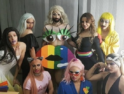Vivi Figueredo marcó presencia en la Parada LGBT