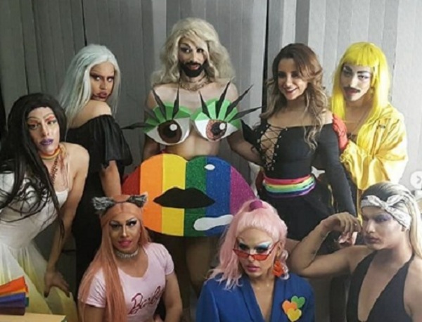 Vivi Figueredo marcó presencia en la Parada LGBT