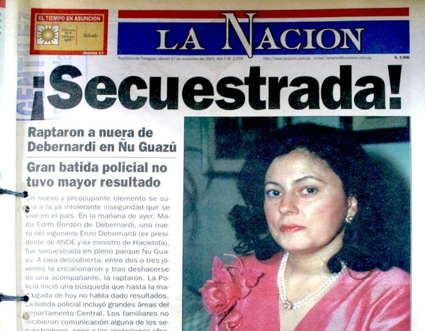 María Edith, optimista por inminente extradición de sus secuestradores - ADN Paraguayo