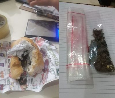 Menores pretendían meter marihuana al Buen Pastor.
