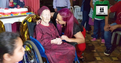 Ña Petrona  festejó ¡sus  110 años!