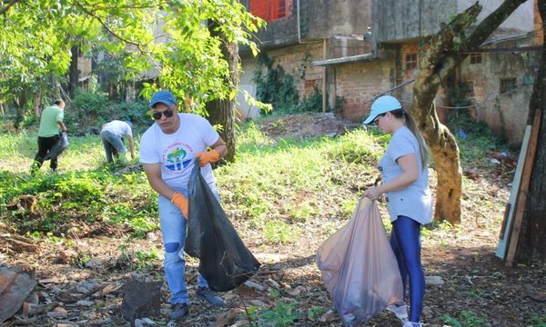 CDE TE QUIERO LIMPIA CONTINUÓ CON INTENSA ACTIVIDAD EN SEIS BARRIOS