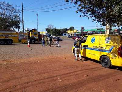Bomberos de Minga Guazú hacen colecta para cubrir deudas y servicios