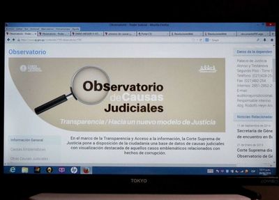Presentaron plataforma digital de casos emblemáticos