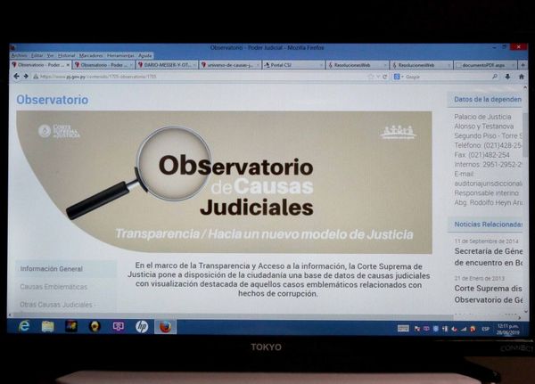 Presentaron plataforma digital de casos emblemáticos