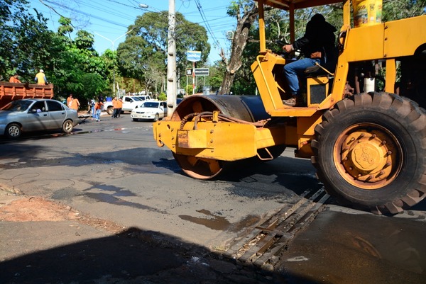 Reparan calles que estaban repletas de enormes baches