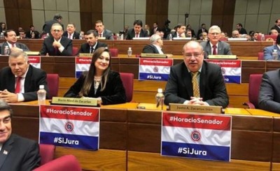 Parlamentarios de Honor Colorado exigen juramento de Cartes