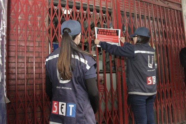 Cierran local en San Lorenzo por no expedir boletas legales | .::Agencia IP::.