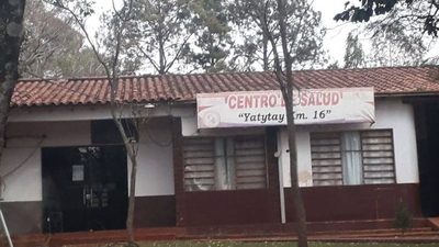 CENTRO DE SALUD DE YATYTAY SIN MÉDICO DE GUARDIA DURANTE EL FIN DE SEMANA.