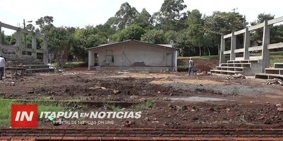 UNA VEZ MÁS OBRAS PARADAS EN EL POLIDEPORTIVO DE ITÁ PASO