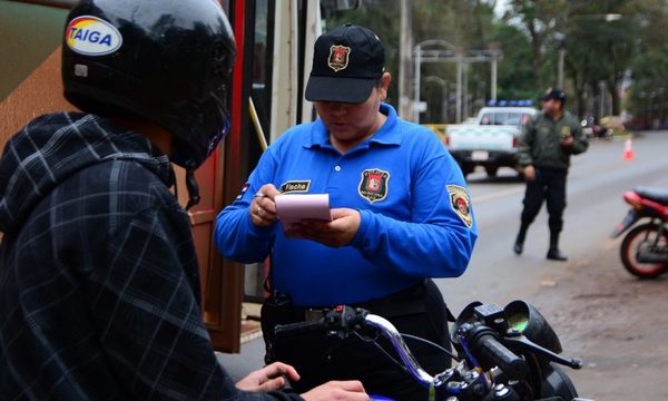 Más de 500 multas a infractores en CDE