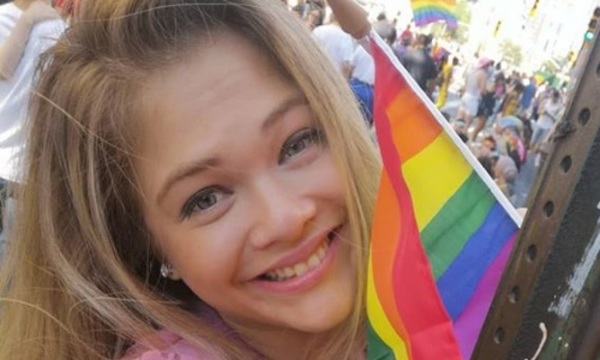 Fátima Fernández a favor del orgullo gay
